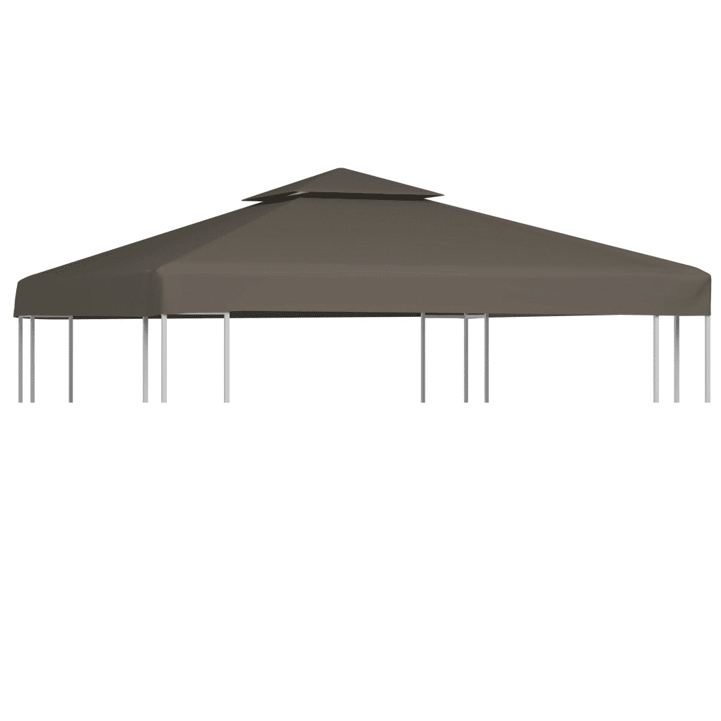 Copertura Superiore per Gazebo a 2 Strati 310 g/mÂ² 3x3m Talpa