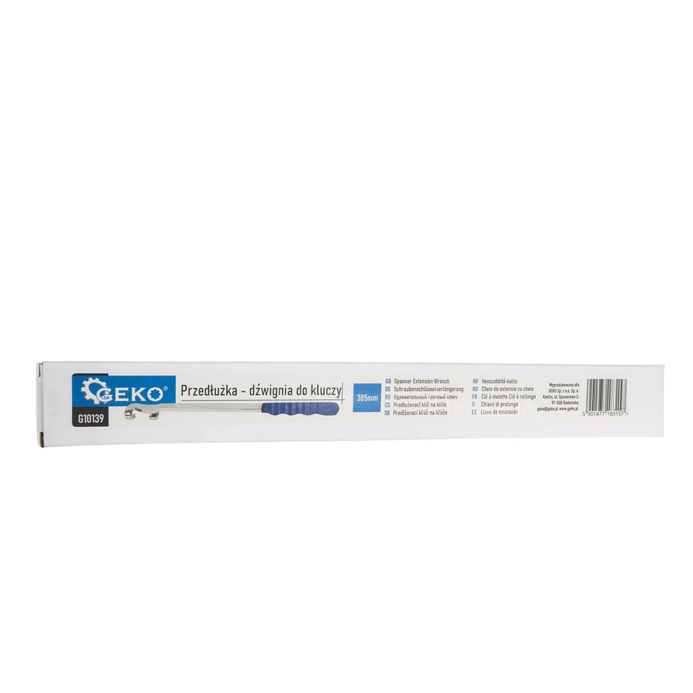 PROLUNGA LEVA CHIAVE SVITA BULLONI E DADI DANNEGGIATI 385mm UNIVERSALE GEKO G10139