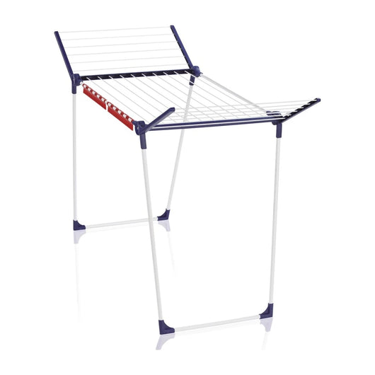 Leifheit Pegasus 180 Classic - Stendibiancheria da pavimento blu e bianco