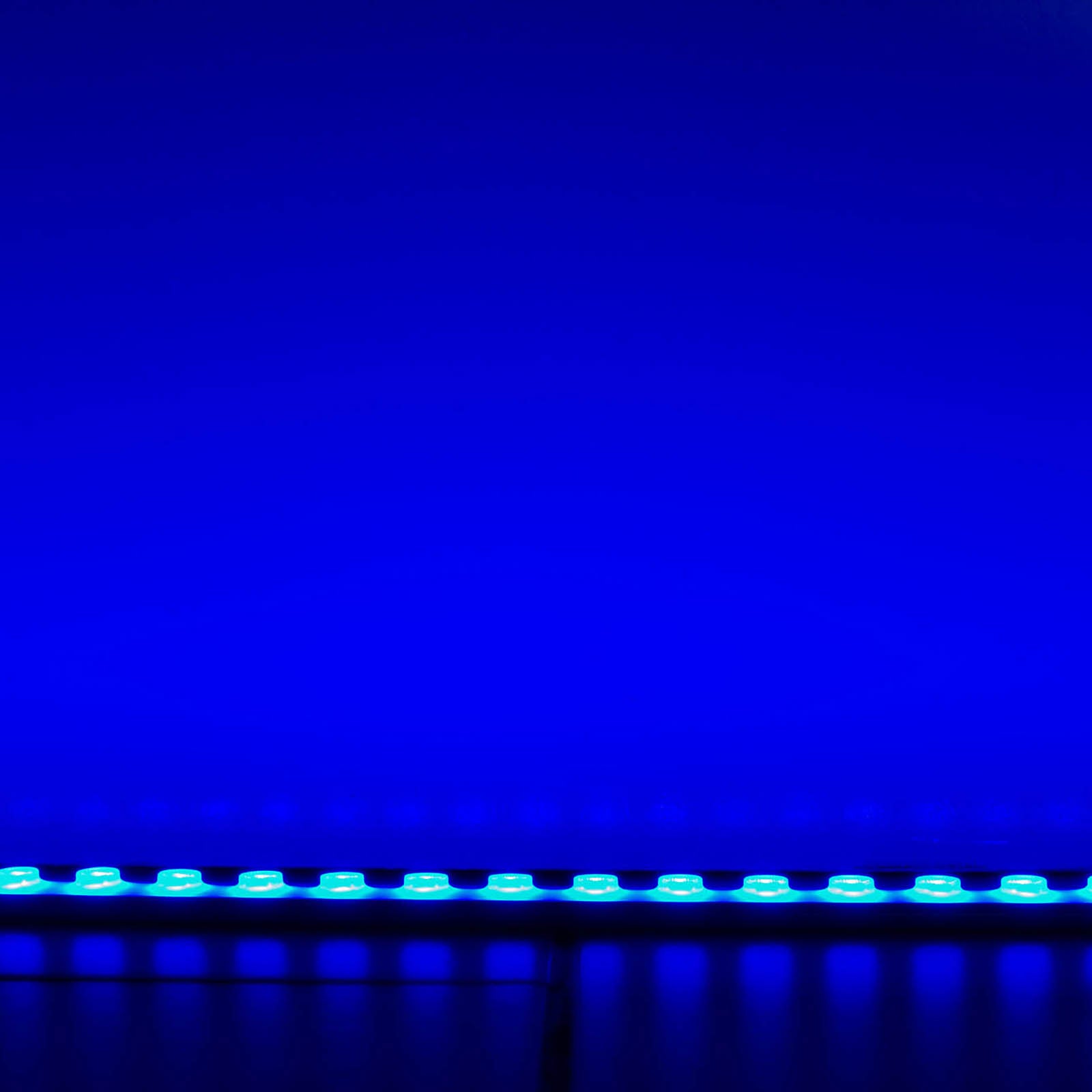 Wall Washer flessibile LED 40W strip multicolore RGB IP67 24V striscia ottica colorata bobina 5 mt angolo LUCE 10 GRADI