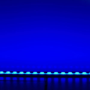 Wall Washer flessibile LED 40W strip multicolore RGB IP67 24V striscia ottica colorata bobina 5 mt angolo LUCE 45 GRADI