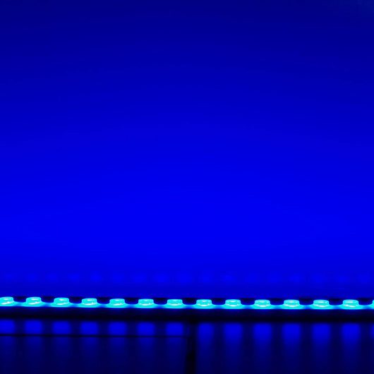 Wall Washer flessibile LED 40W strip multicolore RGB IP67 24V striscia ottica colorata bobina 5 mt angolo LUCE 45 GRADI