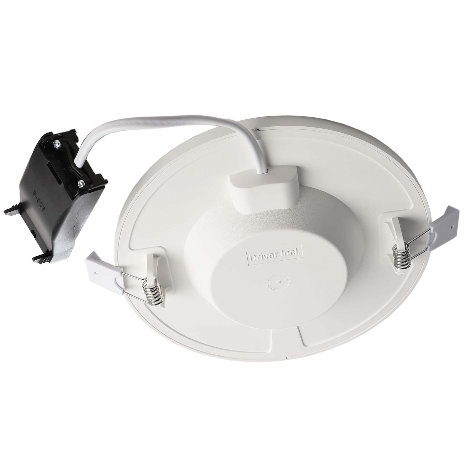 Alya Plafoniera tonda moderna incasso 18cm faretto pannello LED 12W luce soffitto cucina ufficio negozio 230V LUCE 3000K