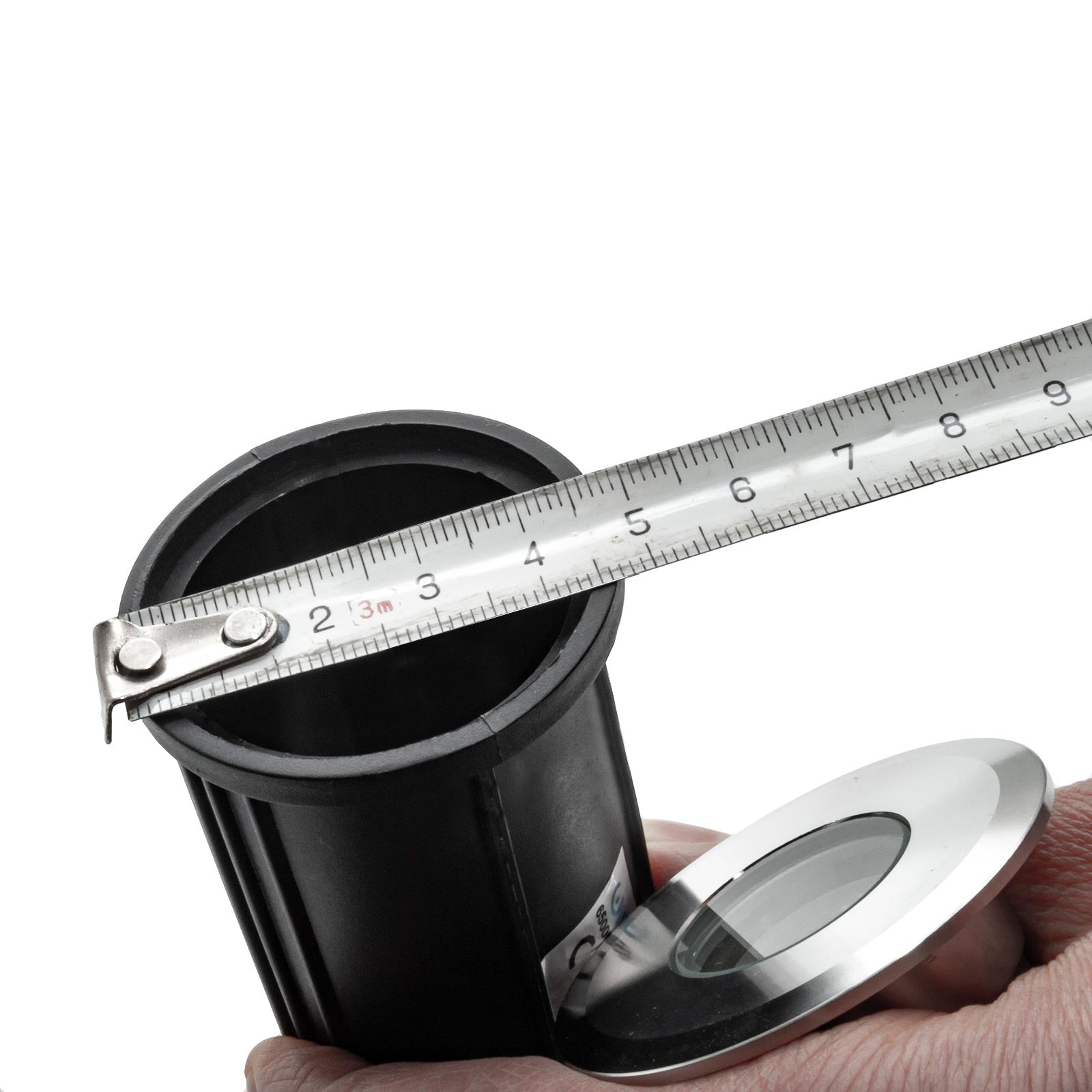 Faretto calpestabile immersione IP68 incasso tondo LED 3W 12V 24V luce decorativa giardino percorsi esterni scale 3000K