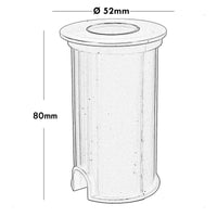 Faretto calpestabile immersione IP68 incasso tondo LED 3W 12V 24V luce decorativa giardino percorsi esterni scale 3000K