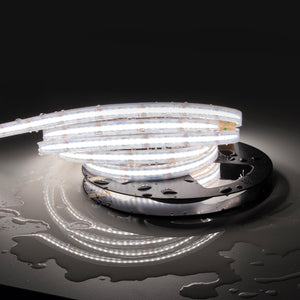 Striscia linear COB 4200 LED 125W RGB RGBW multicolore CCT da 3000K a 6000K 24V IP67 luce giardino bordo piscina