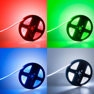 KIT SMART striscia 4200 LED 125W luce interni 24V RGB multicolore CCT da 3000K a 6000K centralina WiF Alexa