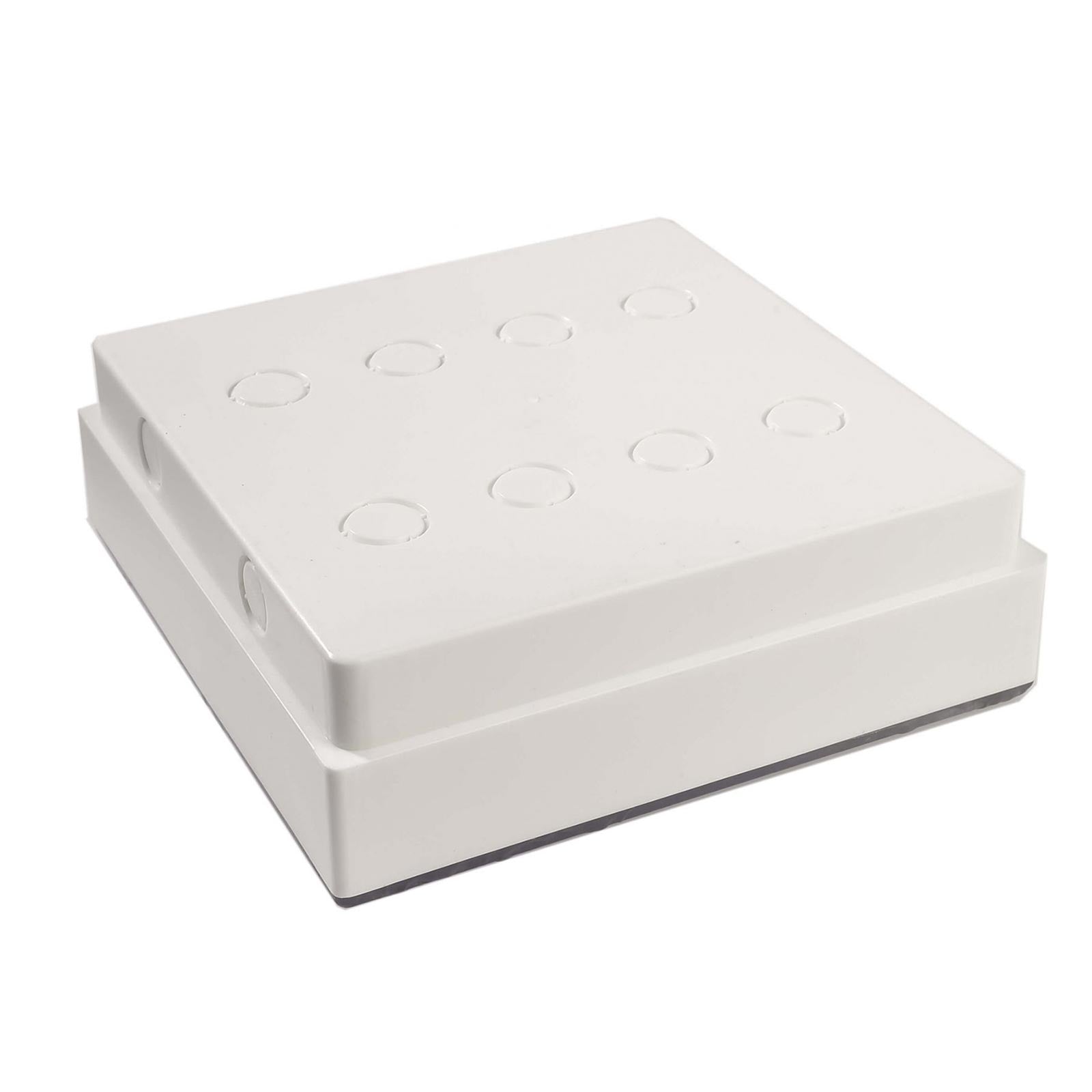 Faretto calpestabile quadrato LED 3.7W incasso pavimento 20 x 20 segnapassi IP67 luce esterni giardino cortile viale 230V