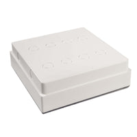 Faretto calpestabile quadrato LED 3.7W incasso pavimento 20 x 20 segnapassi IP67 luce esterni giardino cortile viale 230V