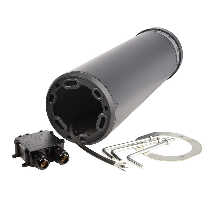 Lampione moderno LED 24W IP65 palo luminoso dimmerabile DALI2.0/DT6 luce bordo piscina parcheggio 230V 60CM