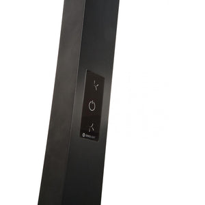 Piantana doppio LED 80W lampada dimmerabile pavimento luce indiretta sensore movimento touch ufficio 230V NERO