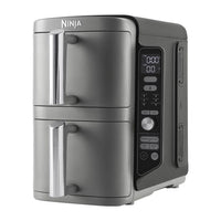 Friggitrice Ninja SL400EU doppia 9,5 L 2470 W Friggitrice ad aria calda nera, grigia