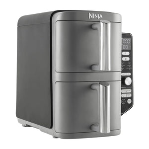 Friggitrice Ninja SL400EU doppia 9,5 L 2470 W Friggitrice ad aria calda nera, grigia