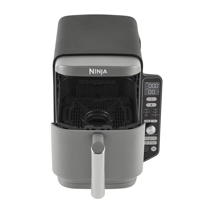 Friggitrice Ninja SL400EU doppia 9,5 L 2470 W Friggitrice ad aria calda nera, grigia