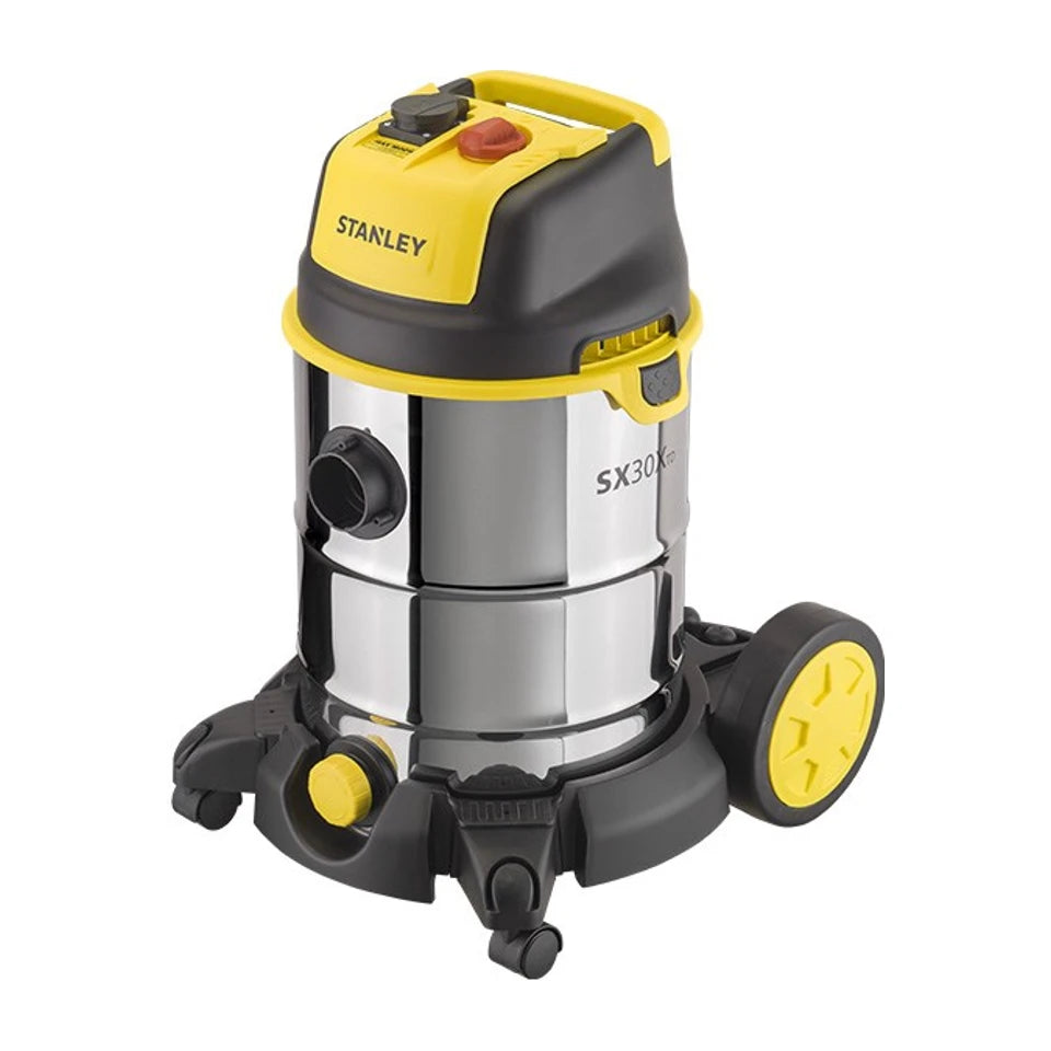 Stanley SXVC30XTDE Nero, acciaio inossidabile, Giallo 1600 W