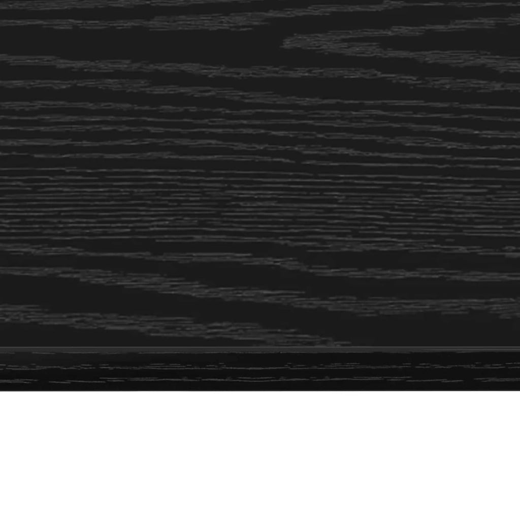 Scrivania a parete Rovere Nero 80 x 45 x 30 cm