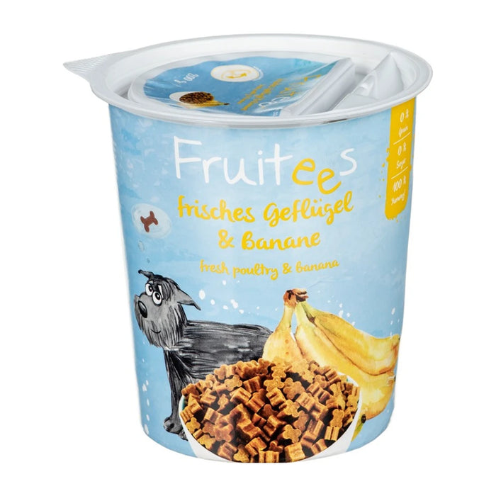 Fruitees 603500200 snack per cani/gatti Banana, Pollame 200 g