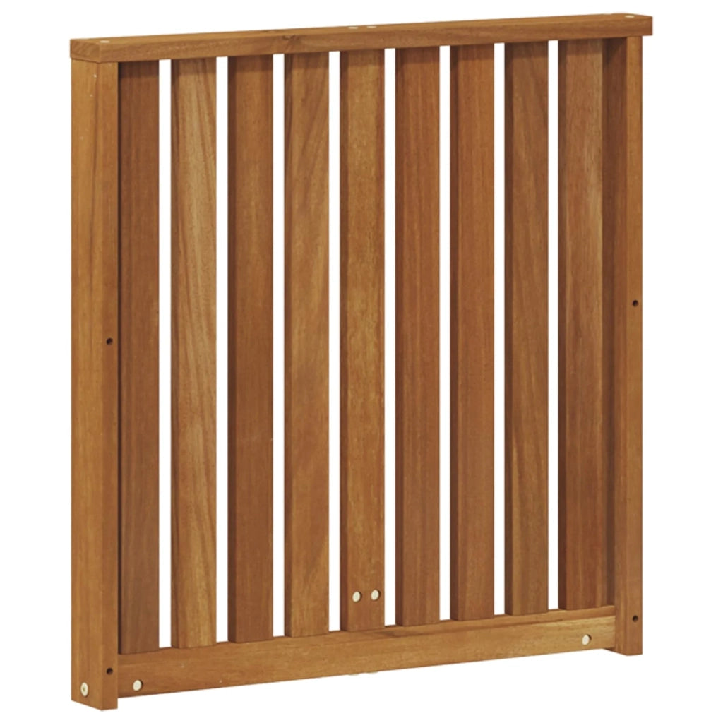 Braccioli 2 pcs Marrone 60 x 6 x 61 cm Legno multistrato 900520