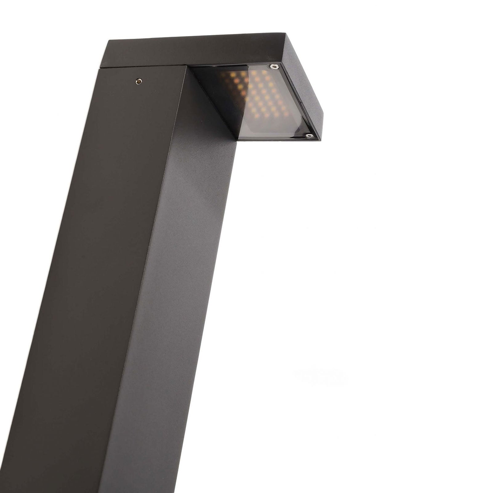 LERNA 1000 Colonnina elettrica multipresa lampione LED 6W CCT 3000K 4000K IP65 2 prese corrente luce giardino garage 230V 100cm