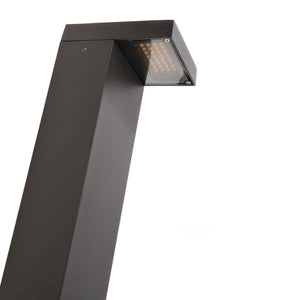 LERNA 1000 Colonnina elettrica multipresa lampione LED 6W CCT 3000K 4000K IP65 2 prese corrente luce giardino garage 230V 100cm