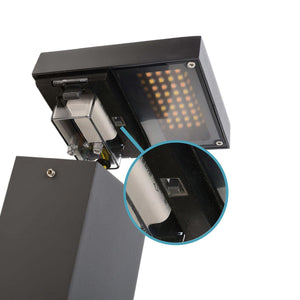 LERNA 1000 Lampione LED 6W CCT 3000K 4000K IP65 da esterno palo luminoso luce giardino viale sentiero 230V 100cm