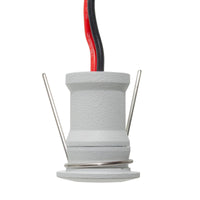 KIT 9pcs Mini faretto IP65 LED 1W resa 12W incasso punto luce box doccia cielo stellato segnapassi alimentatore colore BIANCO luce ROSSA