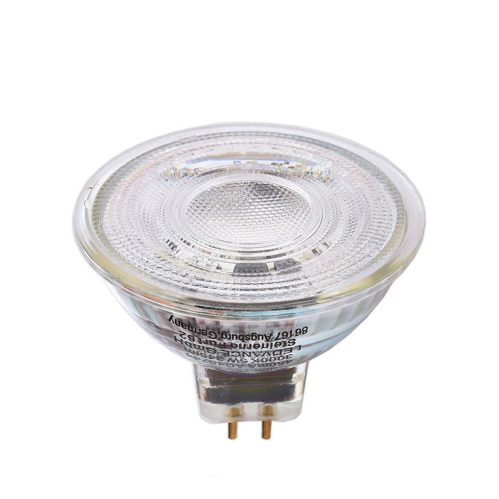 Faretto LEDVANCE LED 5W resa 35W attacco GU5.3 lampadina MR16 DIMMERABILE 12V AC/DC angolo luce 36 gradi RA90