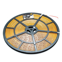 Tira LED Flexible LINEAL COB 24V luz continua lama 12W/m perfiles barras 1080lm/m BOBINA 50 metros con conectores 4000K