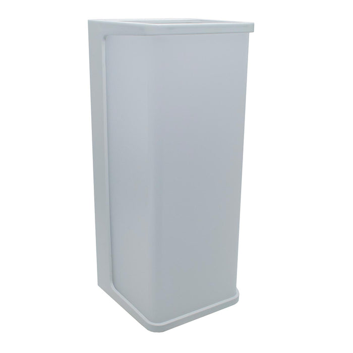 Applique moderno IP65 lampada impermeabile parete LED 10W resa 95W basso consumo luce diffusa giardino ingresso 230V BIANCO 6500K