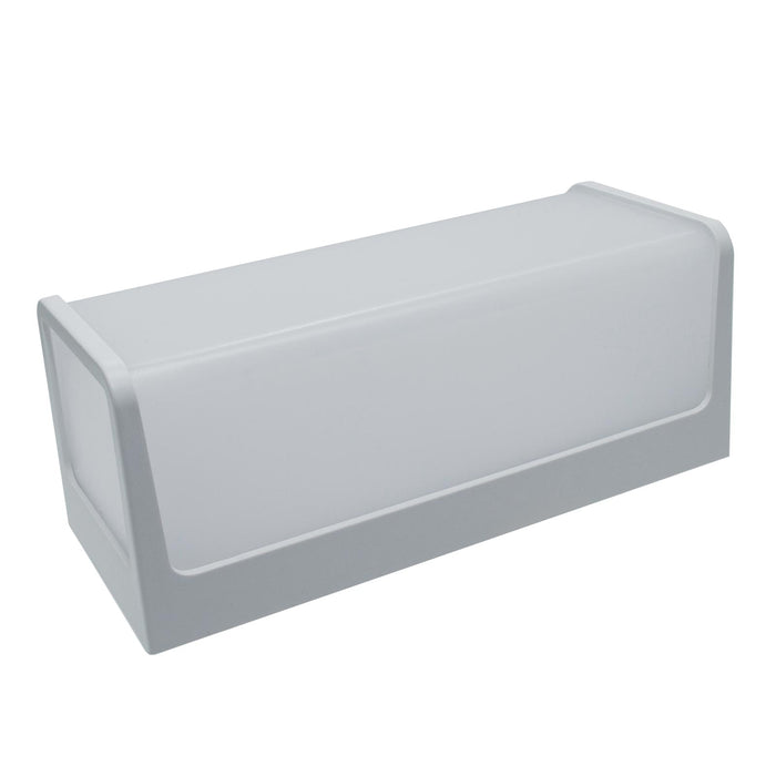 Applique moderno IP65 lampada impermeabile parete LED 10W resa 95W basso consumo luce diffusa giardino ingresso 230V BIANCO 6500K