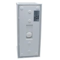 Applique moderno IP65 lampada impermeabile parete LED 10W resa 95W basso consumo luce diffusa giardino ingresso 230V BIANCO 6500K