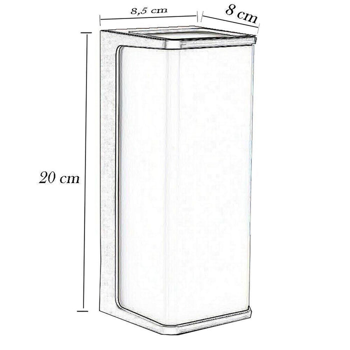 Applique moderno IP65 lampada impermeabile parete LED 10W resa 95W basso consumo luce diffusa giardino ingresso 230V BIANCO 6500K