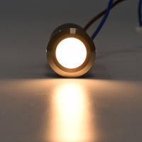 Mini faretto spot segnapassi LED IP67 calpestabile incasso tondo parete terra punto luce gradini scale percorsi pedonali 230V 4000K