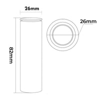 Mini faretto spot segnapassi LED IP67 calpestabile incasso tondo parete terra punto luce gradini scale percorsi pedonali 230V 4000K