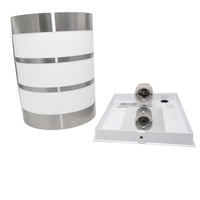 Applique LED esterno lampada moderna impermeabile E27 luce parete muro ingresso giardino terrazza balcone 230V