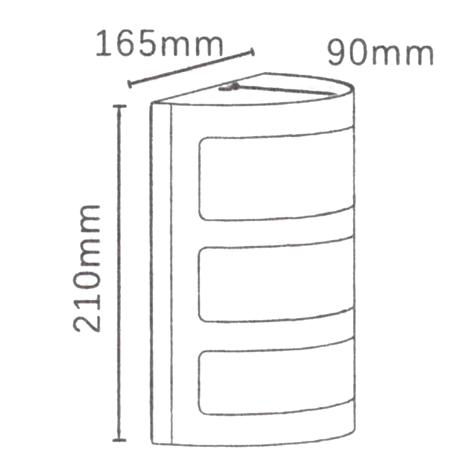 Applique LED esterno lampada moderna impermeabile E27 luce parete muro ingresso giardino terrazza balcone 230V