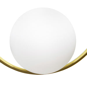 Lampadario bronzo sospensione LED cerchio pendente G9 paralume globo vetro luce tavolo cucina soggiorno ristorante 230V