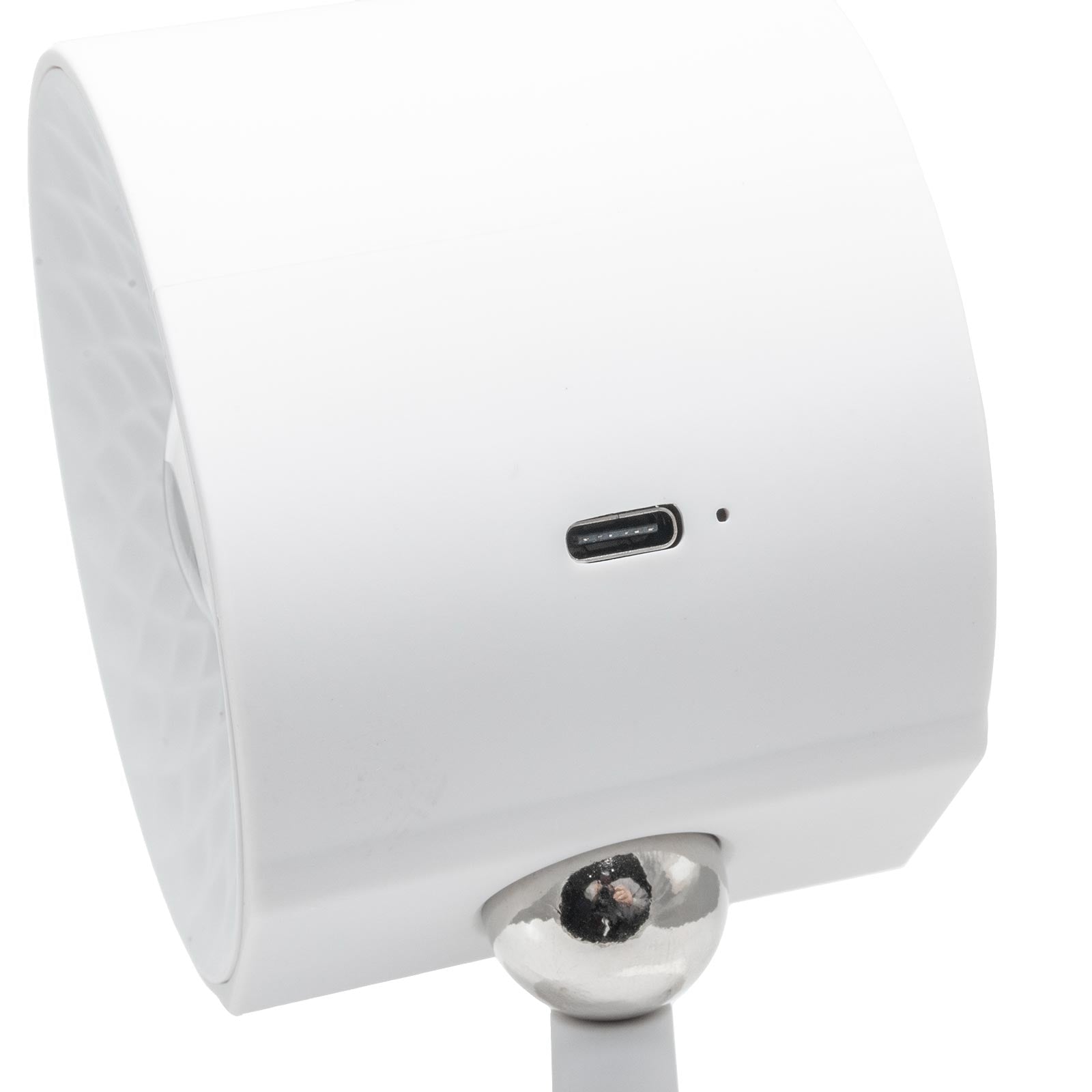 Applique da parete magnetico ricaricabile USB doppio LED 5W CCT dimmerabile lampada lettura orientabile senza fili luce comodino BIANCO