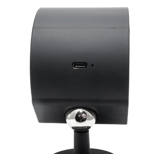 Applique da parete magnetico ricaricabile USB doppio LED 5W CCT dimmerabile lampada lettura orientabile senza fili luce comodino NERO