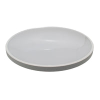 Plafoniera moderna per esterno IP44 LED 42W luce 3 STEP resa 362W lampada soffitto parete bagno cantina garage 48cm 230V