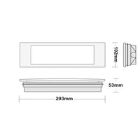 Lampada emergenza parete LED 5W luce sicurezza incasso moderna ricaricabile pittogrammi exit uscita ufficio negozio 230V
