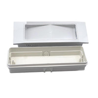 Lampada emergenza parete LED 5W luce sicurezza incasso moderna ricaricabile pittogrammi exit uscita ufficio negozio 230V