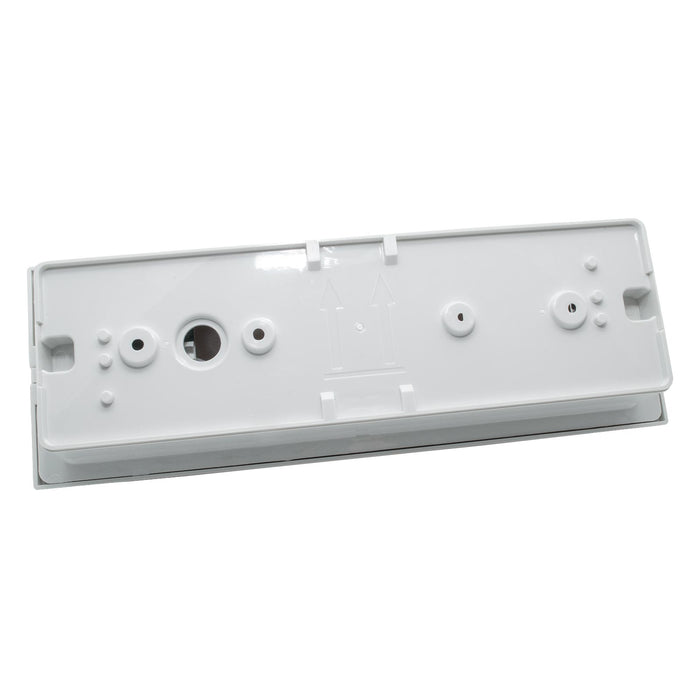 Lampada emergenza parete LED 5W luce sicurezza incasso moderna ricaricabile pittogrammi exit uscita ufficio negozio 230V