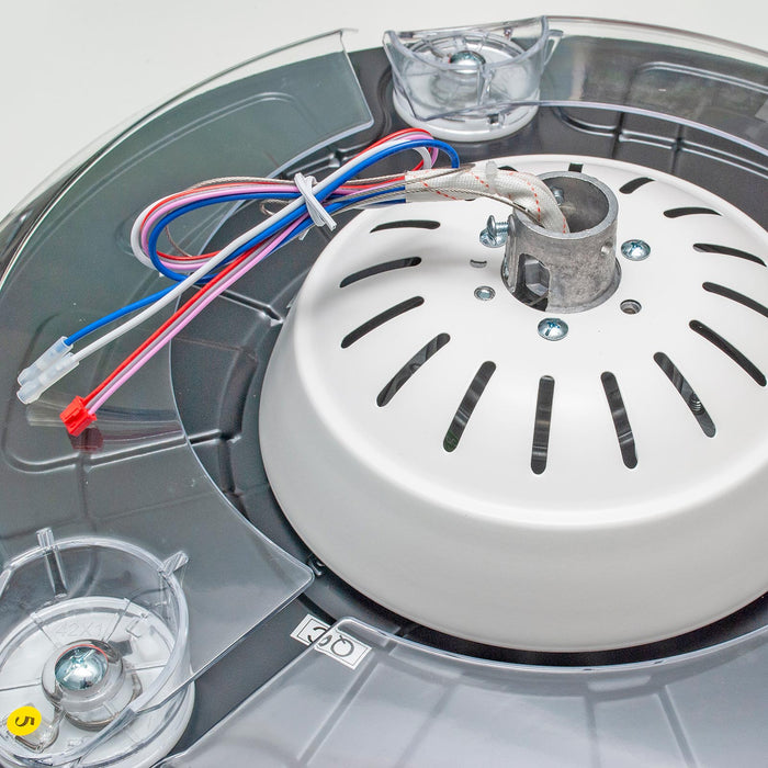 Lampada Ventilatore da Soffitto con Luce e pale retrattili 70W Silenzioso Telecomando e Motore DC Camera Letto