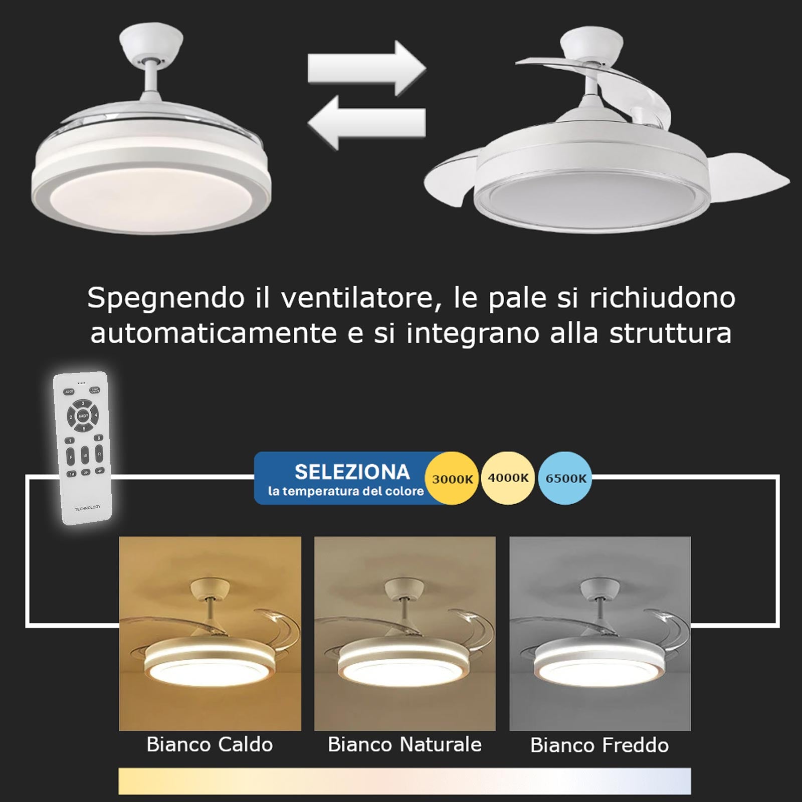 Faretto track binario monofase LED CCT 20W barra orientabile interni luce lineare resa 160W negozio vetrina ufficio 230V NERO
