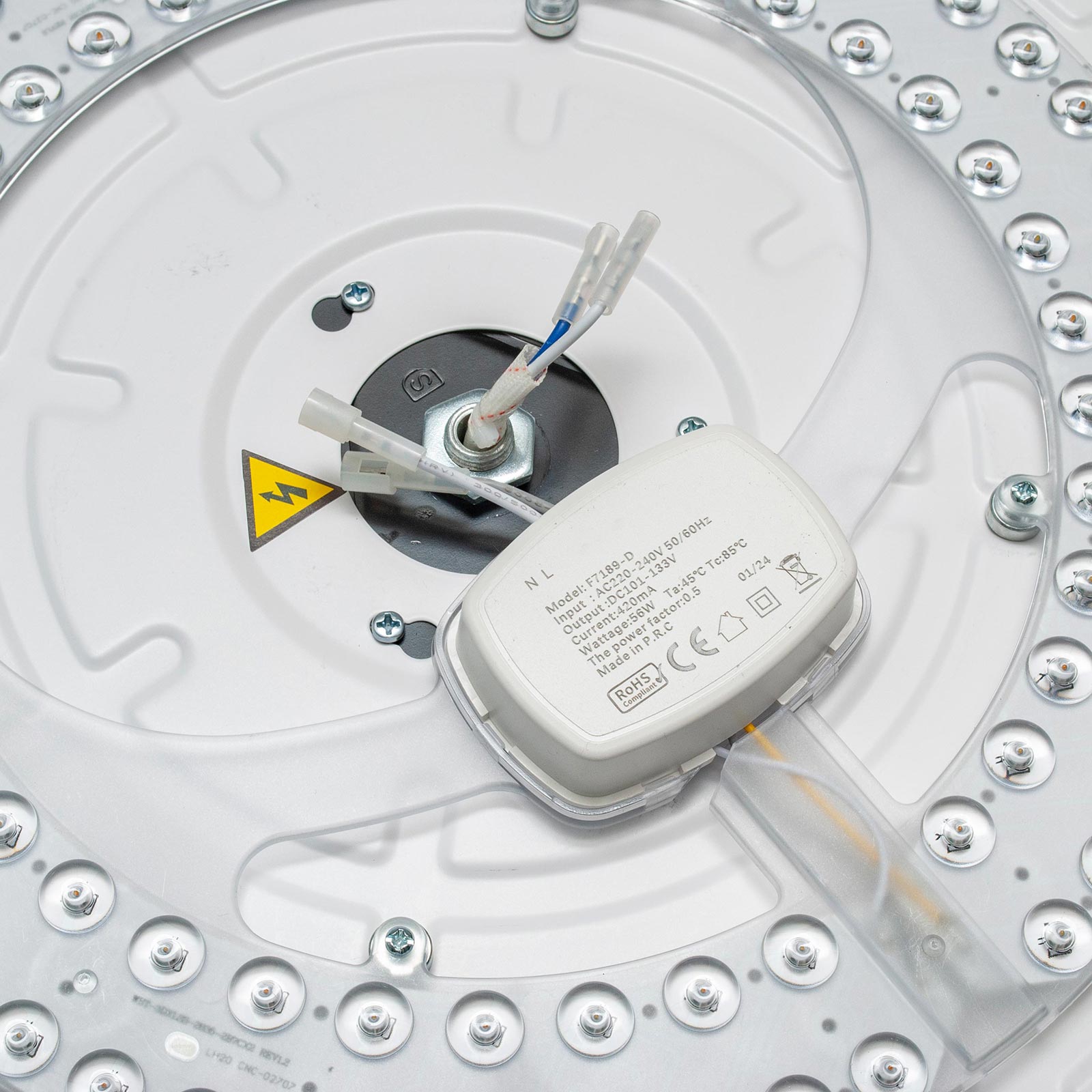 Lampada Ventilatore da Soffitto con Luce e pale retrattili 70W Silenzioso Telecomando e Motore DC Camera Letto