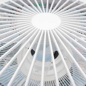 Plafoniera moderna LED CCT 62W da 3000K a 6500K resa 595W ventilatore luce dimmerabile soffitto smartphone telecomando 230V