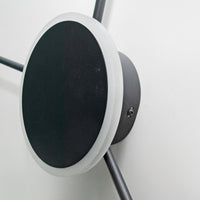 GEMINI Applique stilizzato LED 19W CCT da 3000K a 6500K lampada parete diffusori orientabili luce ufficio salone cameretta 230V