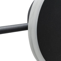 GEMINI Applique stilizzato LED 19W CCT da 3000K a 6500K lampada parete diffusori orientabili luce ufficio salone cameretta 230V