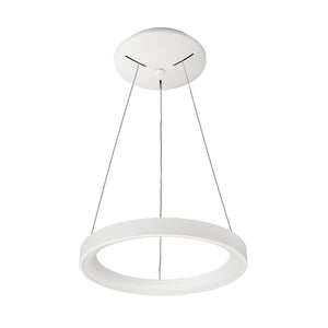 MEROPE 400 lampadario pendente LED 30W CCT dimmerabile lampada sospensione circolare 38m luce cucina tavolo bar ristorante 230V BIANCO